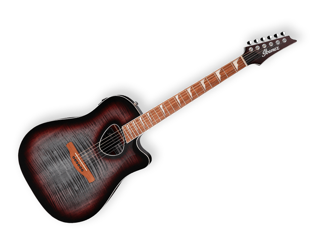 Ibanez ALT30FM-RDB — Guitarra Electroacustica Ibanez ''Altstar'' Gris Transparente/Sombreado Negro-Rojo