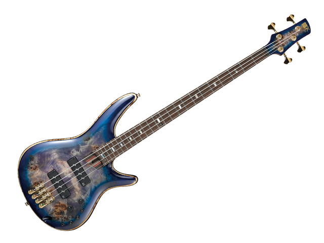 Bajo Electrico Ibanez SR2600-CBB Azul Sombreado con Funda