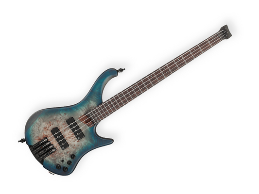 Bajo Electrico Ibanez EHB1500-CTF de 5 Cuerdas, Natural Sombreado Azul/negro ...