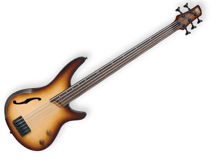 Ibanez SRH505F-NNF — Bajo Electrico Ibanez ''Sr'' De 5 Cuerdas Natural/Sombreado Cafe Mate