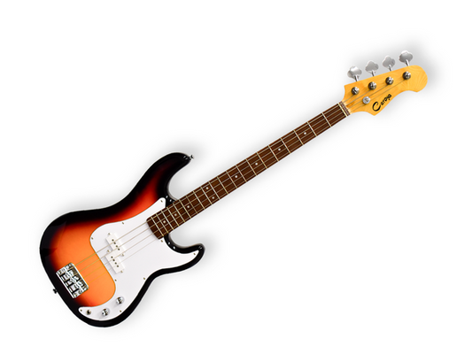 Caraya B-300 BS — Bajo Electrico Caraya, Sombreado Con Funda Y Tahali