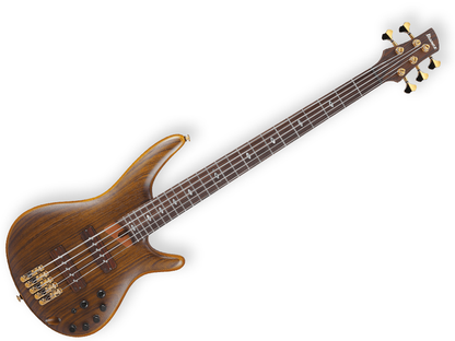 Bajo Electrico Ibanez SR5505-MHF de 5 Cuerdas, Caoba Mate con Estuche