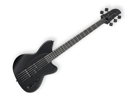 Ibanez TMB425B-BKF — Bajo Electrico Ibanez ''Talman'' De 5 Cuerdas Negro Mate