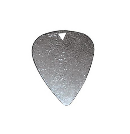 Plumilla de Metal para Guitarra con Orficio
