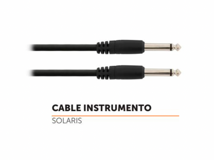 Cable Instrumento Solaris Ic-241 6m Negro