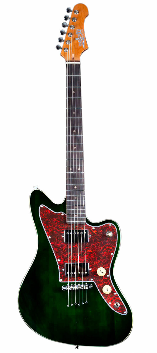 Guitarra Eléctrica Jet Guitars JJ-350 Verde
