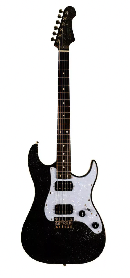 Guitarra Eléctrica Jet Guitars JS500 Sunburst Negro