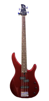 Bajo Eléctrico Yamaha TRBX174 4 Cuerdas Rojo Metálico