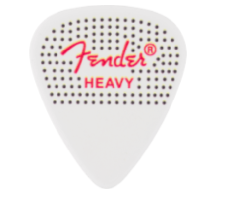 Paquete de Puas Fender 351 Dotted Celluloid (12pk) Hvy