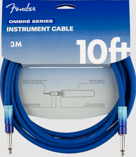 Cable de Instrumento Ombré de 10' Blb