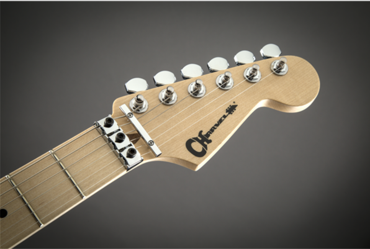 Guitarra Eléctrica Charvel Warren DeMartini Signature Pro-Mod Snake Piel de Serpiente