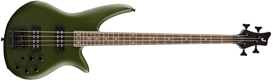Bajo Eléctrico Jackson Serie X Spectra Bass SBX IV Gris Militar Mate