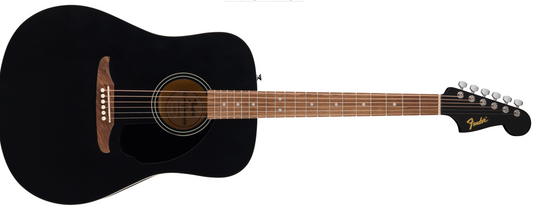 Guitarra Acústica Fender California Debut Redondo Negra
