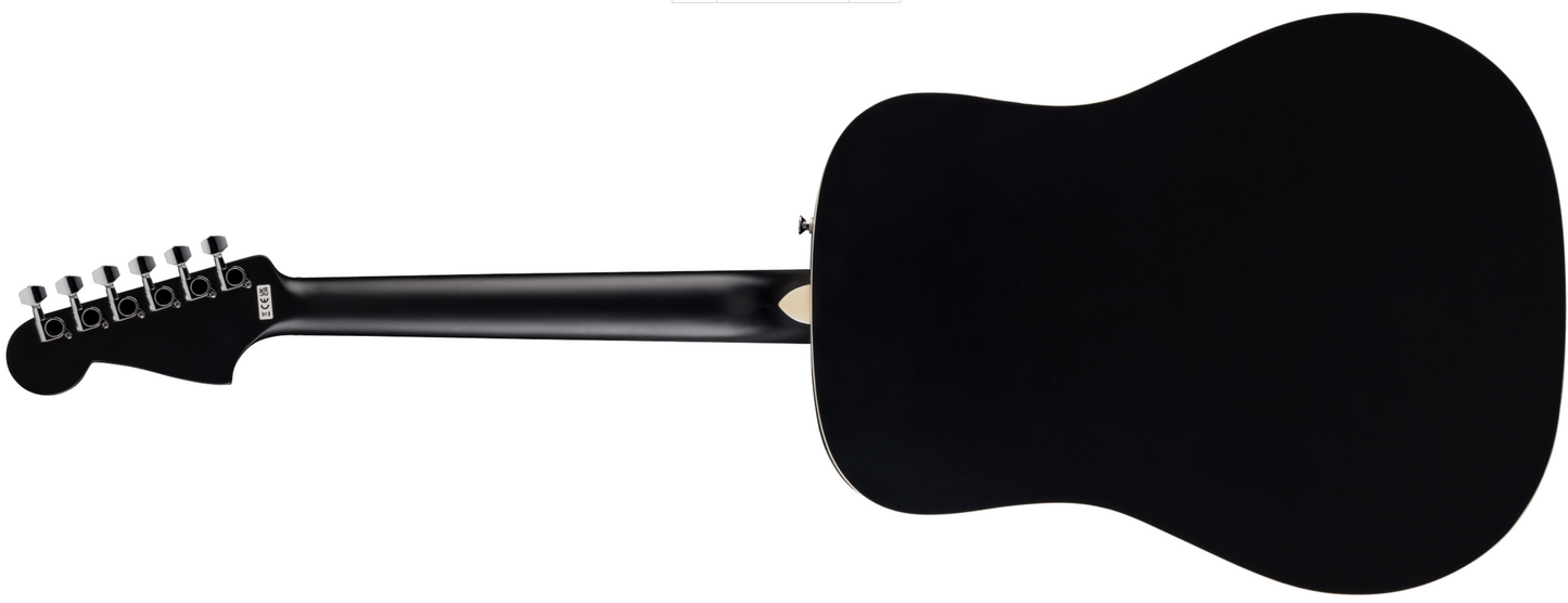 Guitarra Acústica Fender California Debut Redondo Negra