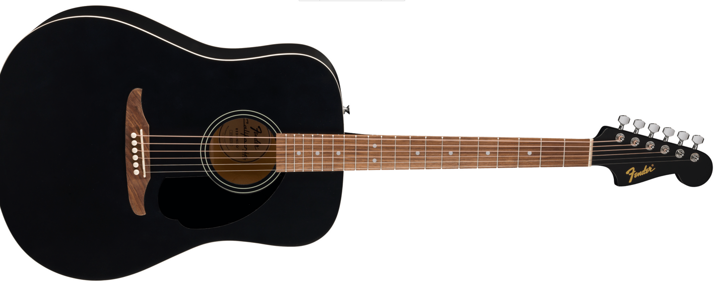 Guitarra Acústica Fender California Debut Redondo Negra