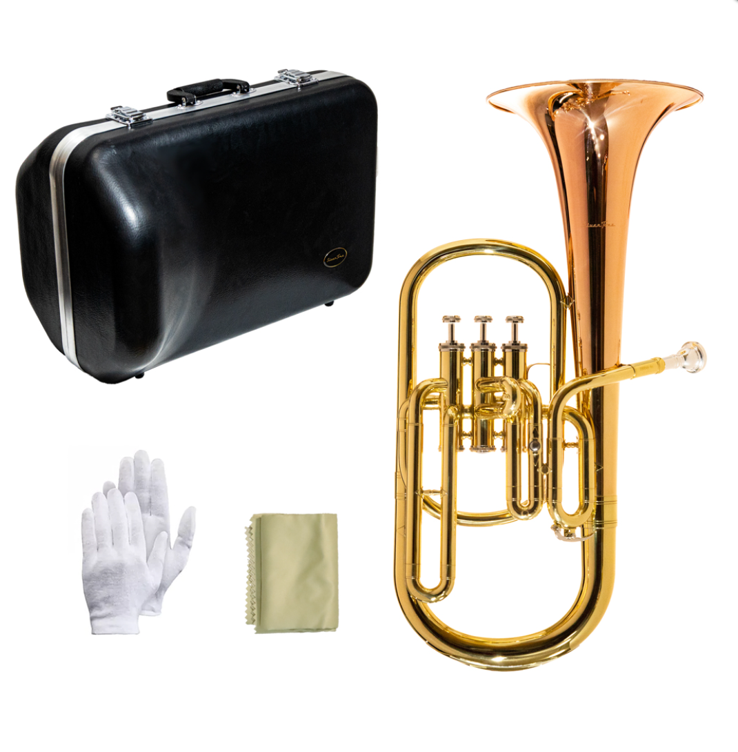 Saxor Alto Eb Combinado Dorado / Cobrizado Silvertone