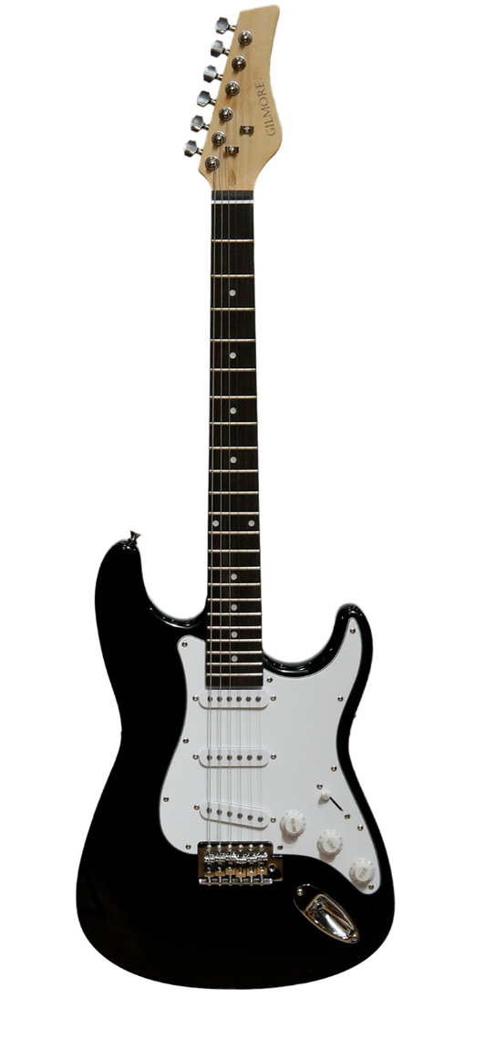 Guitarra Eléctrica Gilmore Stratocaster Negra