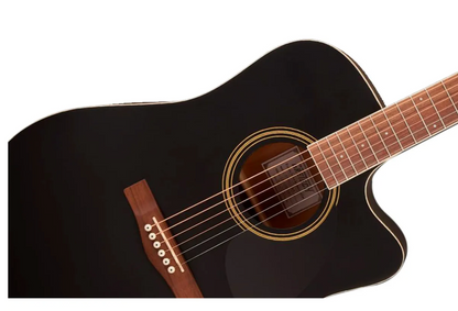 Guitarra Electroacústica Gretsch Prelude D100CE Dreadnought Negro