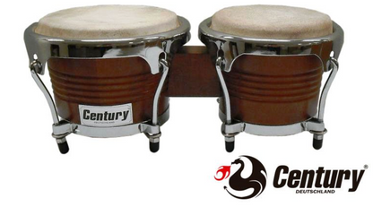 Bongo 7" y 8" Cafe Oscuro Aro Cromado Century