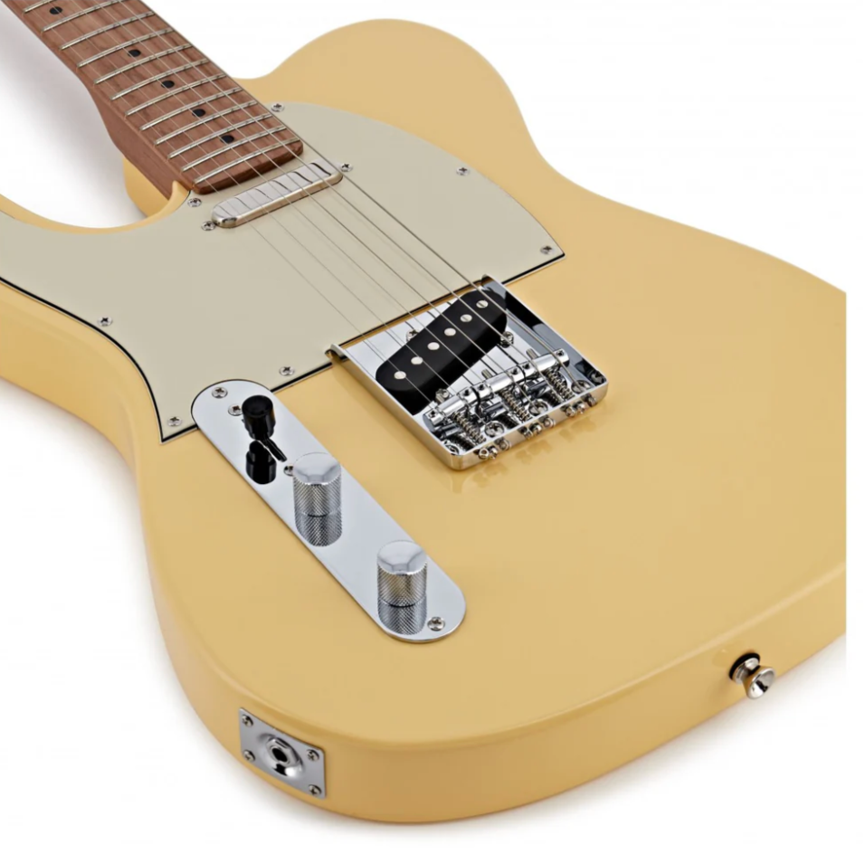 Guitarra Eléctrica Jet Guitars JT300 Zurda Blanco