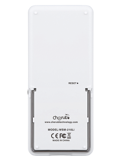 Metronomo Digital Blanco Recargable Cherub