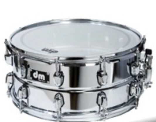 Tarola 14" X 6.5" 10 Lugs Profesional Metalica Cromada Dm