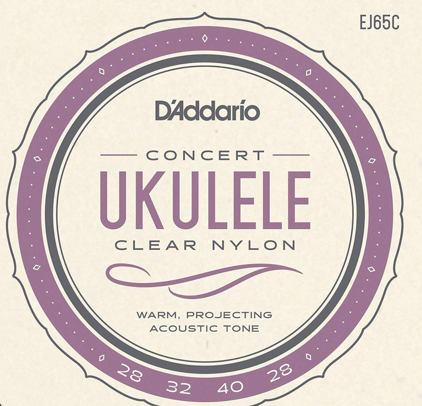 Encordadura Daddario para ukulele concierto EJ65C