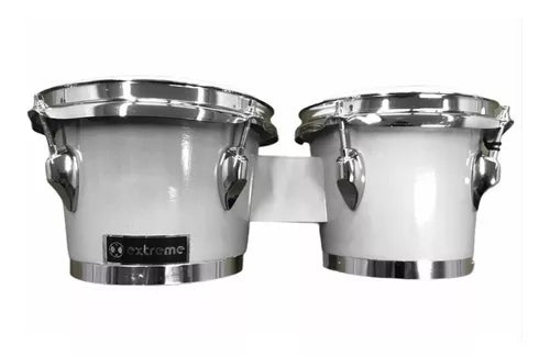 Bongo 7 y 8 Extreme Plata Aro Cromado