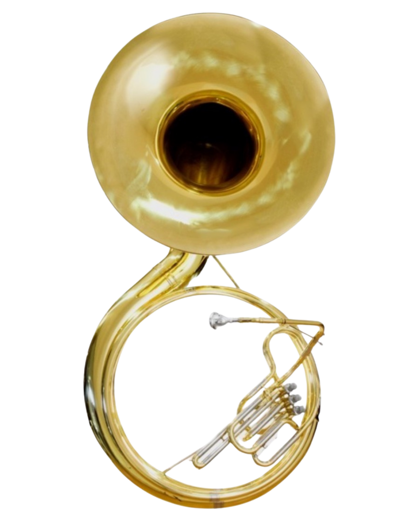 Tuba Sousafon Laqueada 26" Pabellon Silvertone con Estuche