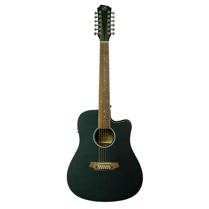 Guitarra Electroacústica de 12 Cuerdas (docerola) Bamboo Incluye Bridge Doctor y Funda Acolchada