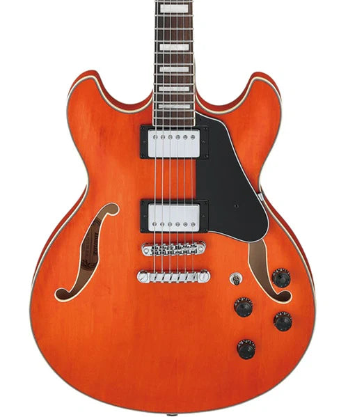Guitarra Eléctrica Ibanez Artcore AS73 Entintado Naranja Mate