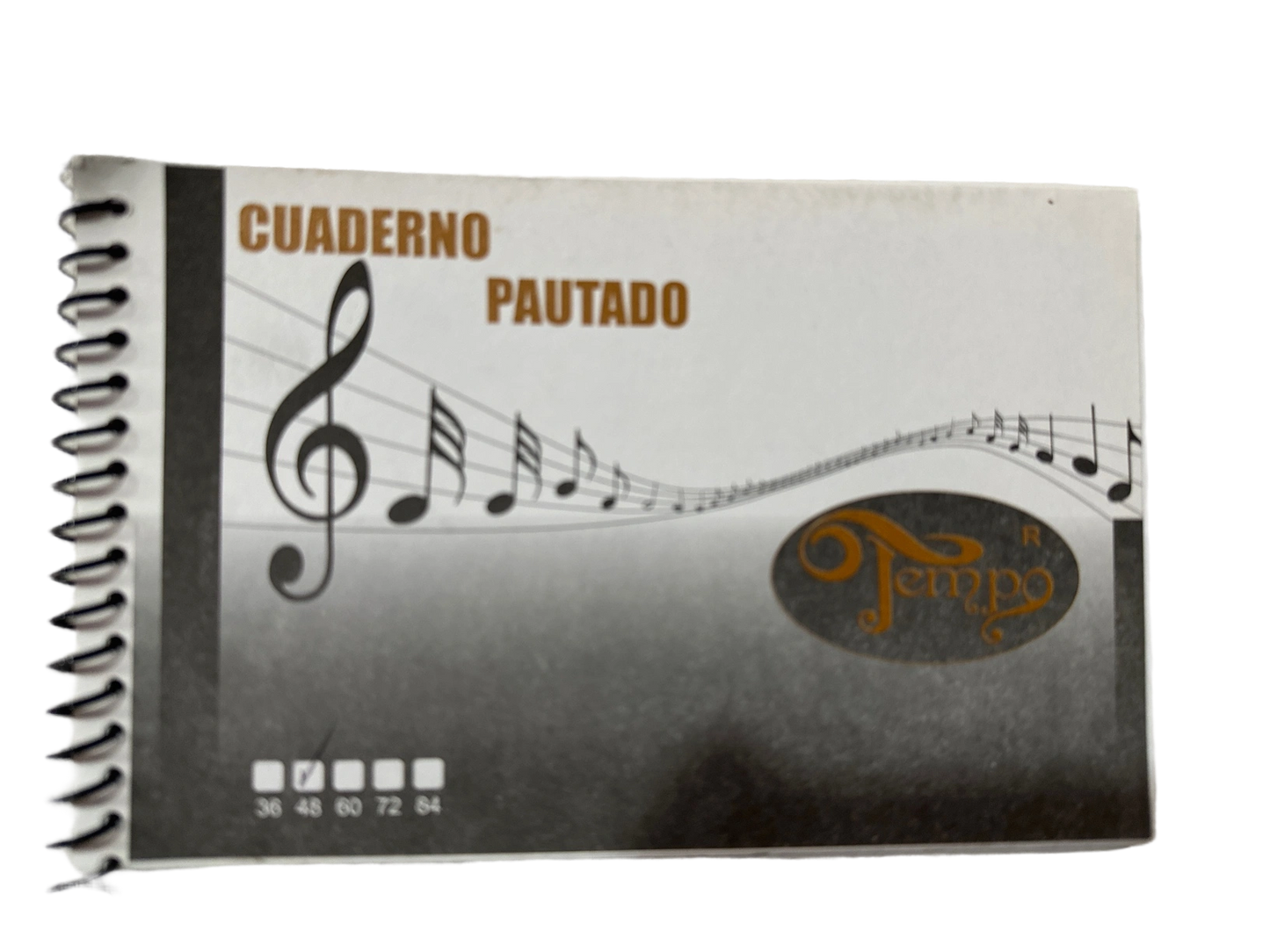Cuaderno Pautado de 48 Paginas Media Carta Tempo Pbm-48