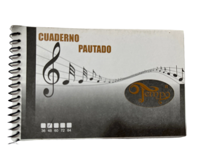 Cuaderno Pautado de 48 Paginas Media Carta Tempo Pbm-48