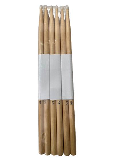 Baqueta Bateria 5a Maple Nylon Paqc/ 12 Pares Diametro.565"
