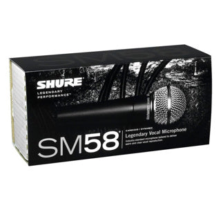 Microfono Shure Sm58s Dinamico para Voz con Interruptor