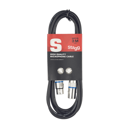 Cable de Micrófono Xlr / Xlr (m / F), 3 M Smc3 Bl