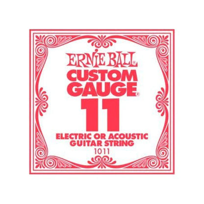 Paquete de Cuerdas Ernie Ball Custom Guitarra Eléctrica/Acústica .011