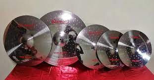 Set de Platillos 14\", 16\", 18\", 20\" Cromados Ozimar Hero-cymbal-set -2