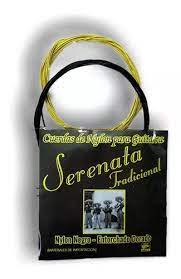 Encordadura Serenata Guitarra Clásica Nylon Negro