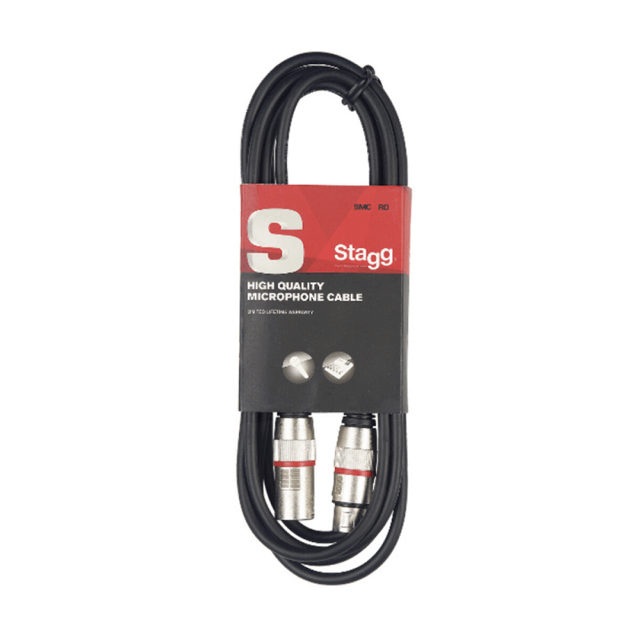 Cable de Micrófono Xlr / Xlr (m / F), 6 M Smc6 Rd