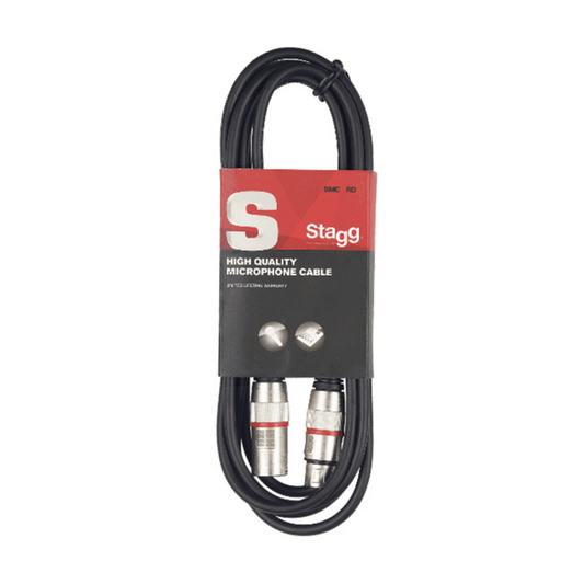 Cable de Micrófono Xlr / Xlr (m / F), 6 M Smc6 Rd