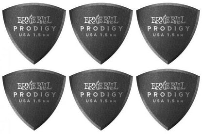 Pua Ernie Ball ''prodigy Shield'' 1.50, Negro (6 Piezas.)