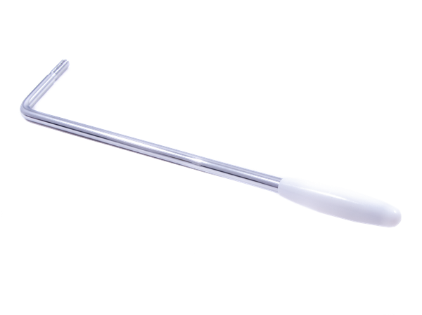 Palanca de Tremolo Squier Cromado con Punta Blanca para Stratocaster Affinity Series