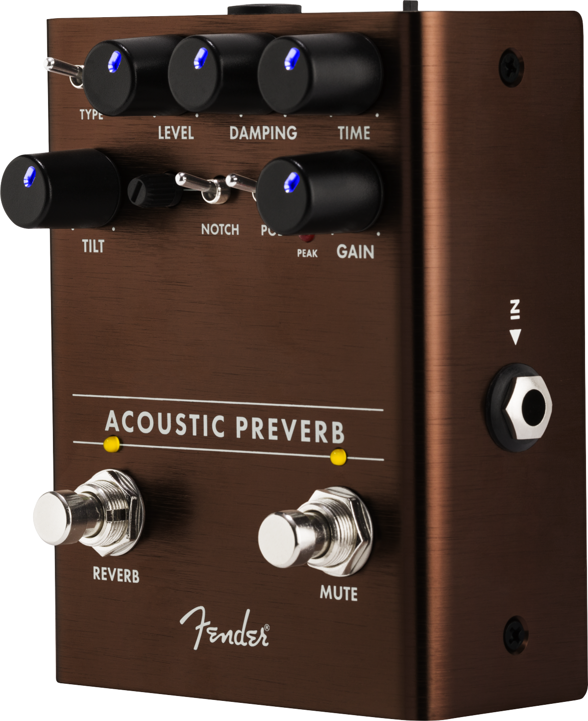 Pedal para Guitarra Acustica Fender Acoustic Preverb