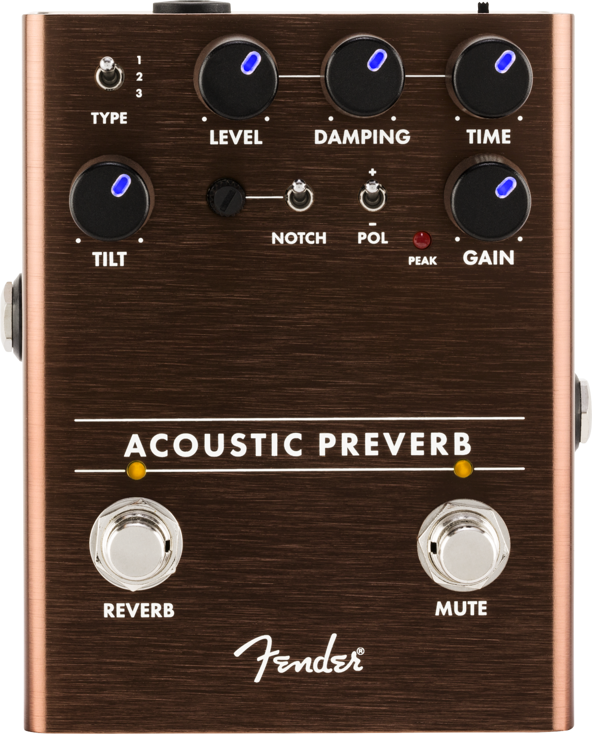 Pedal para Guitarra Acustica Fender Acoustic Preverb