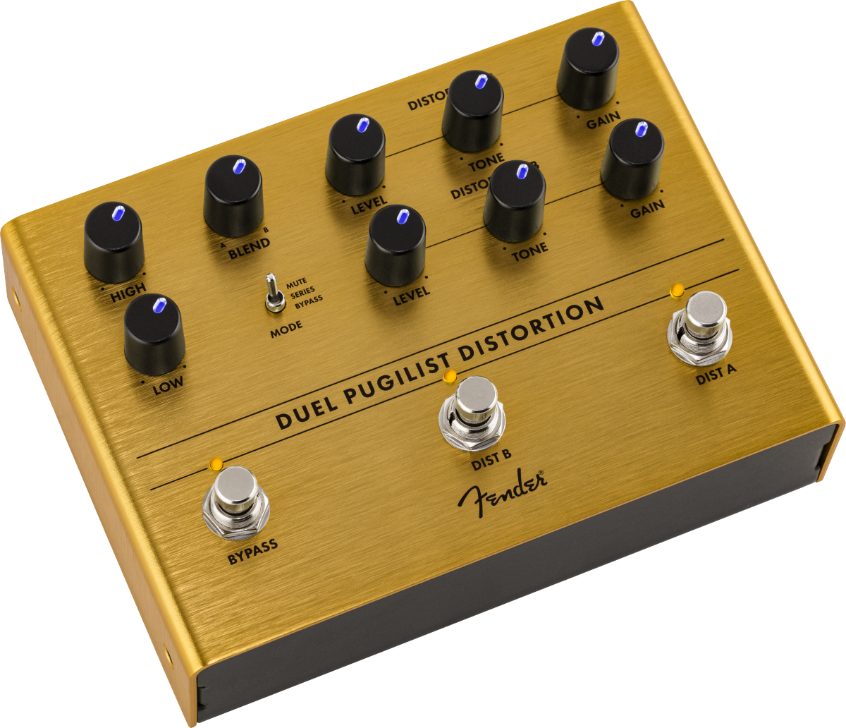 Pedal Fender Duel Pugilist Distortion