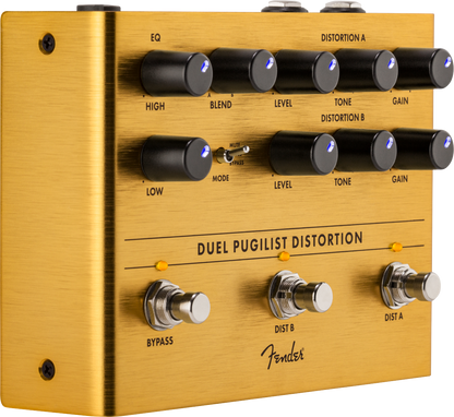 Pedal Fender Duel Pugilist Distortion