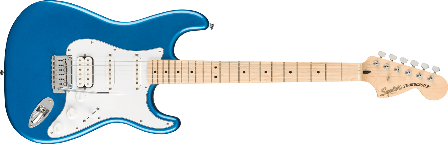 Paquete Guitarra Eléctrica Fender Affinity Stratocaster HSS Lake Placid Azul