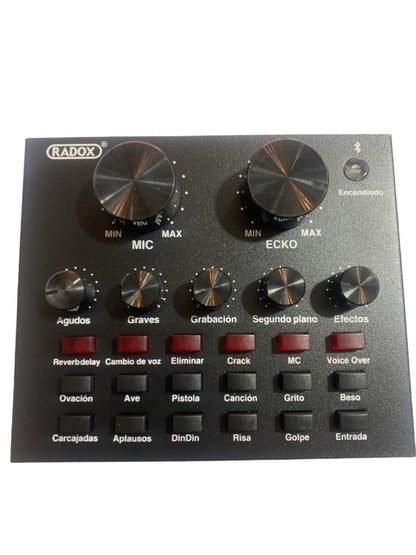 Tarjeta de Sonido Externa Radox