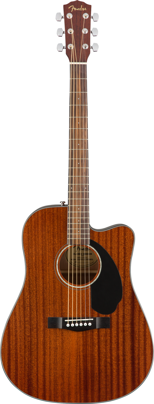 Guitarra Electroacustica Fender Cd-60sce All-mahogany ⌘